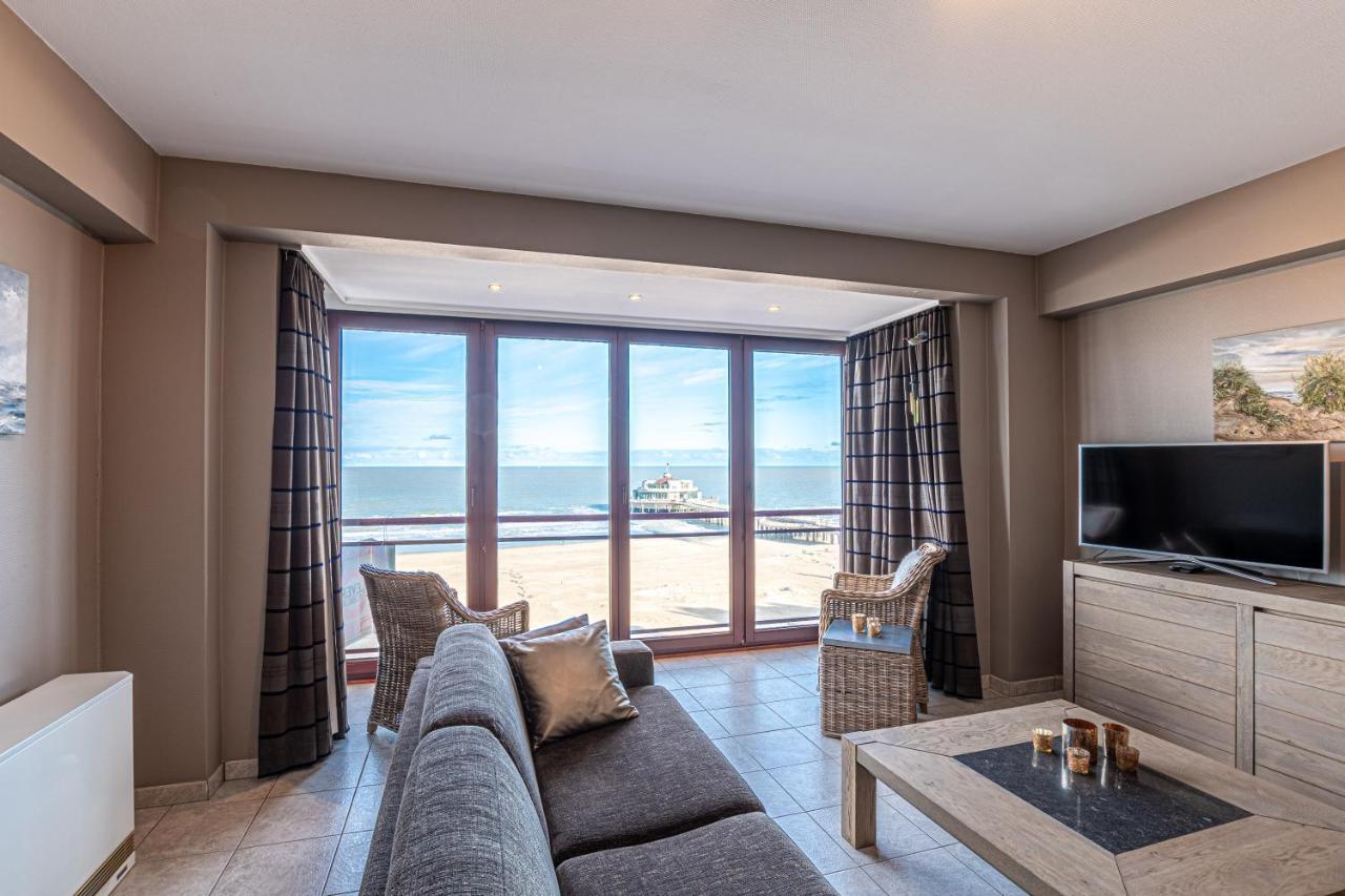 Appartement Blankenberge Zeedijk Aan De Pier Dış mekan fotoğraf