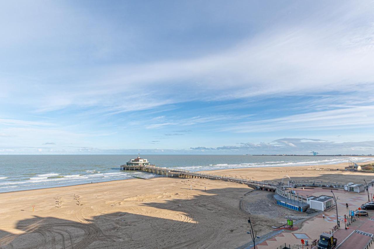 Appartement Blankenberge Zeedijk Aan De Pier Dış mekan fotoğraf
