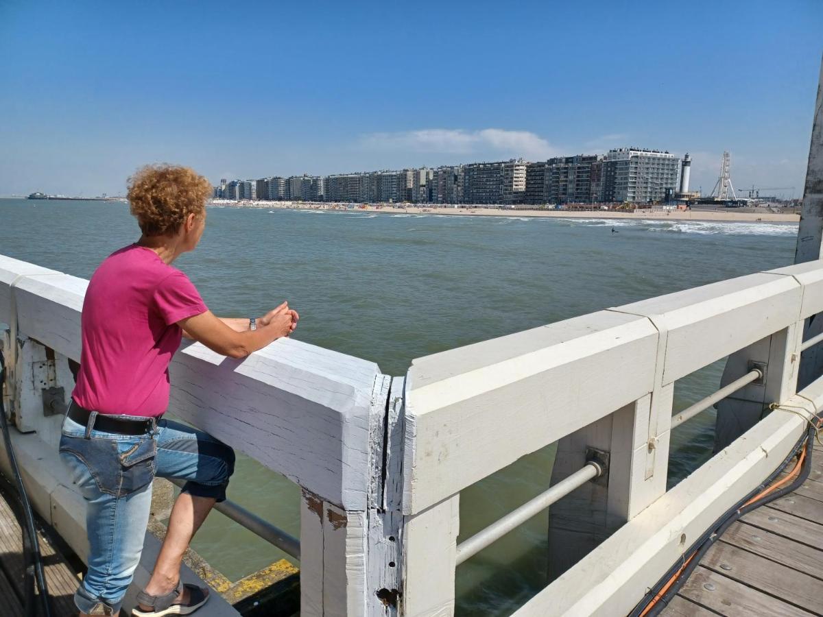 Appartement Blankenberge Zeedijk Aan De Pier Dış mekan fotoğraf
