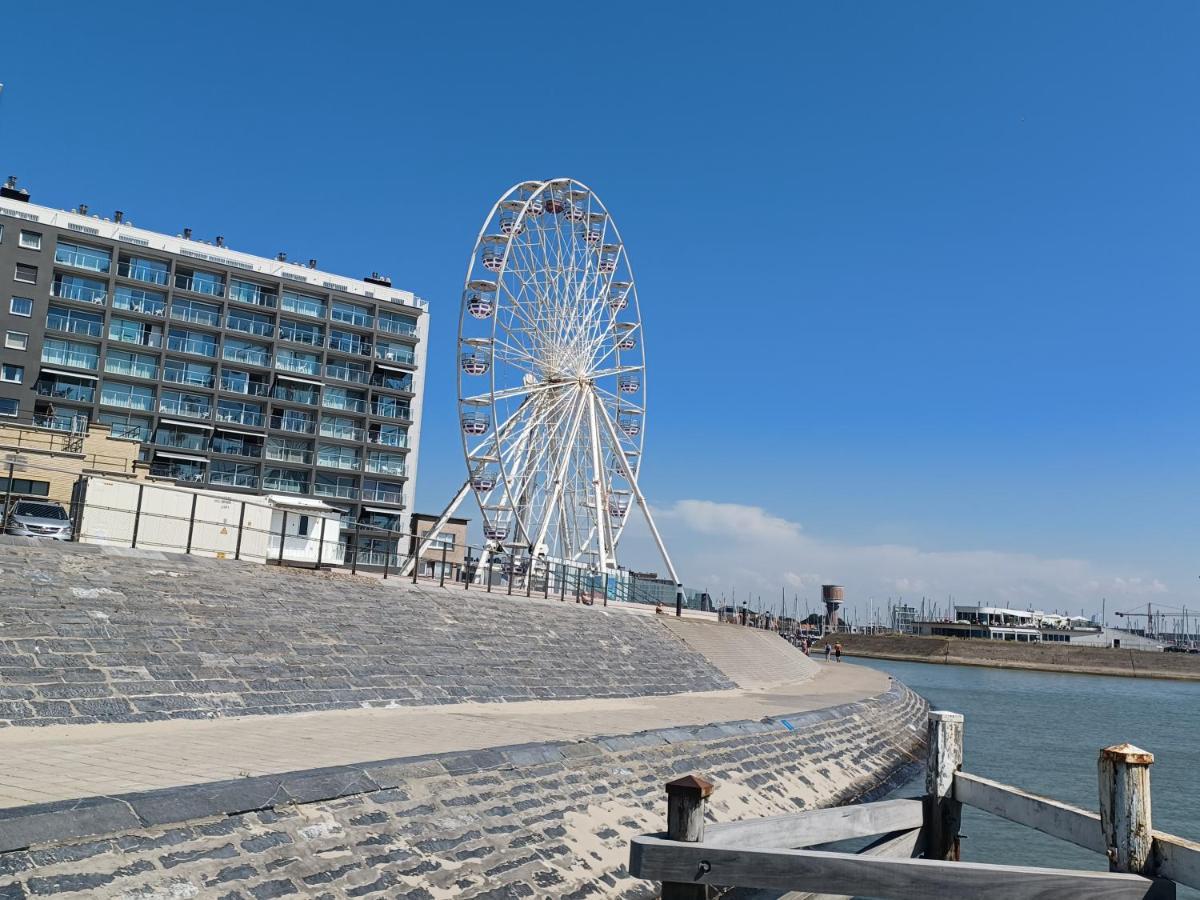 Appartement Blankenberge Zeedijk Aan De Pier Dış mekan fotoğraf