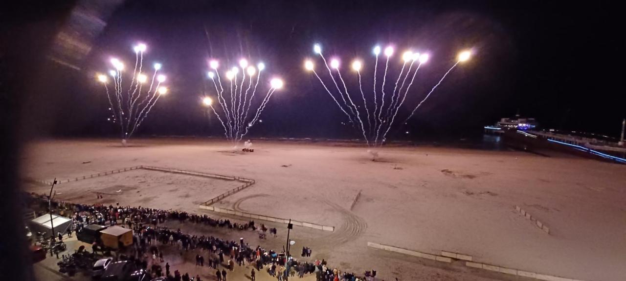 Appartement Blankenberge Zeedijk Aan De Pier Dış mekan fotoğraf